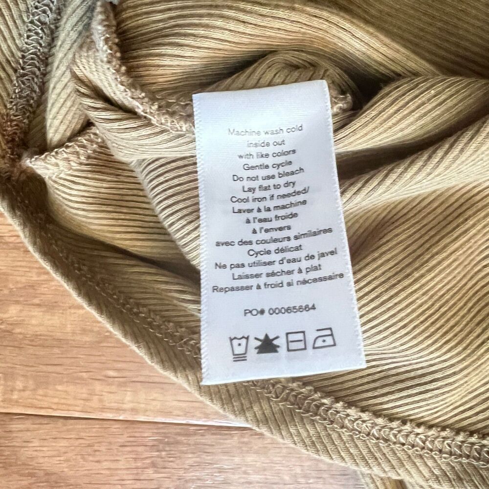 Rag & Bone The Essential Rib Halter Tank Top Size… - image 6